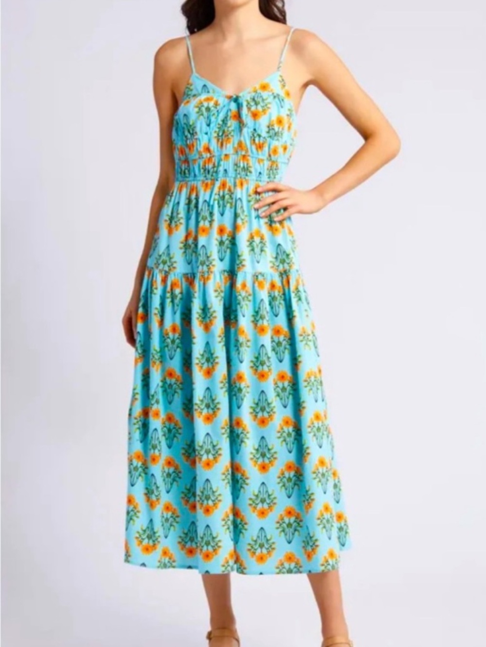 Moon River Floral Dress